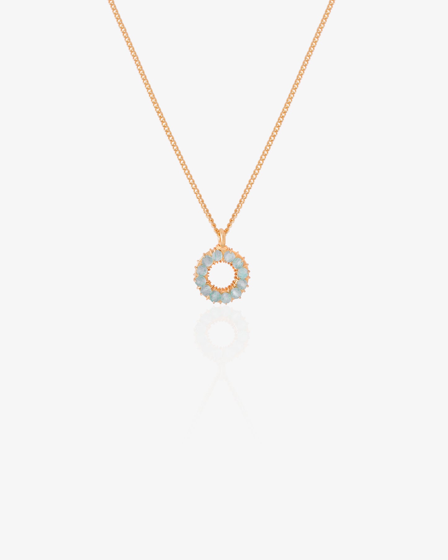 COLLAR SOLE PEQUEÑO- AZUL