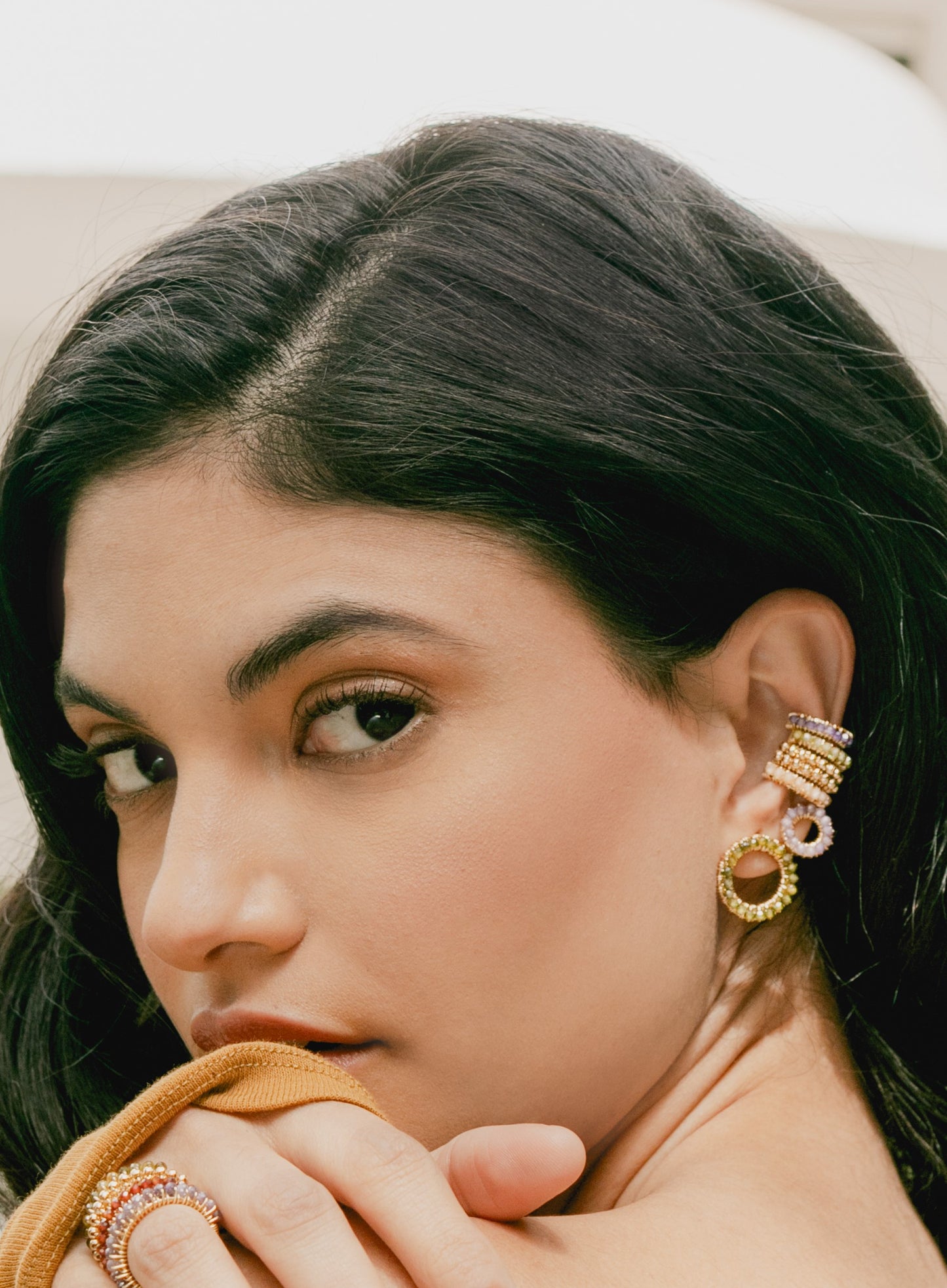 BROQUEL SOLE PEQUEÑO- PALO DE ROSA