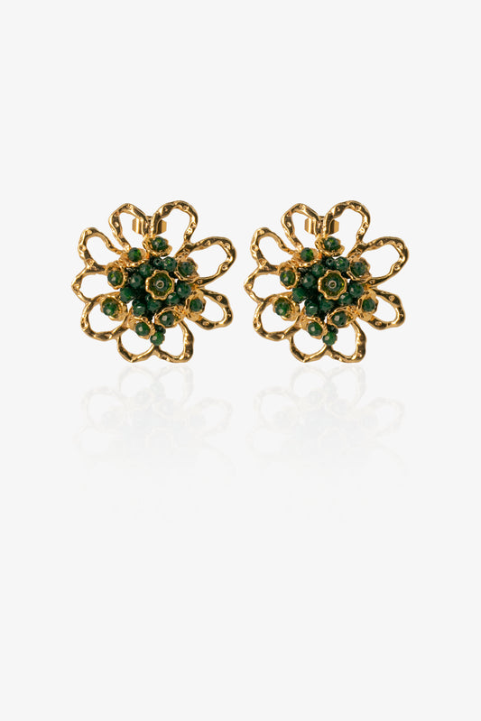 ARETE MARGARITONA PISTILOS- VERDE
