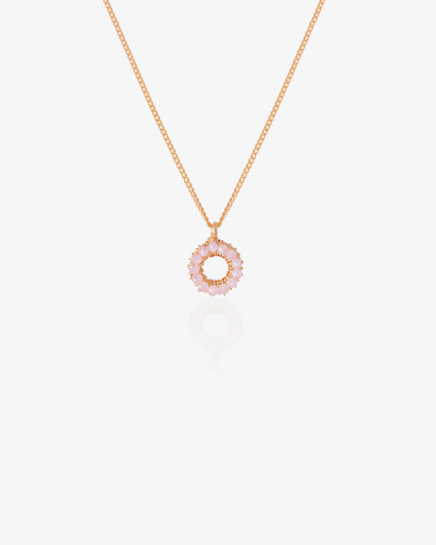 COLLAR SOLE PEQUEÑO- ROSA