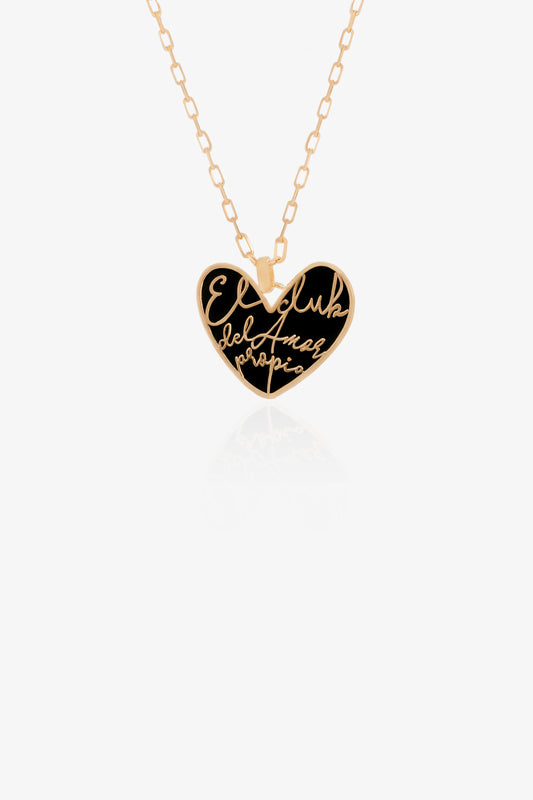 COLLAR AMOR PROPIO- NEGRO
