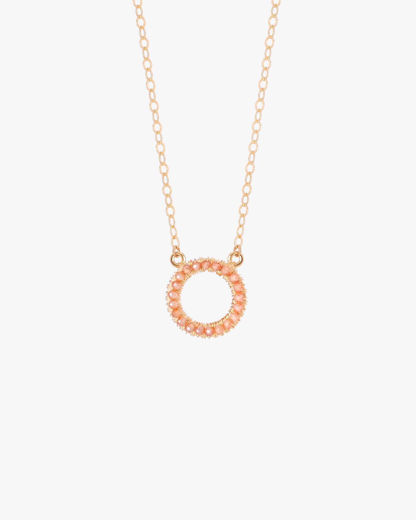 COLLAR SOLE GRANDE- PALO DE ROSA