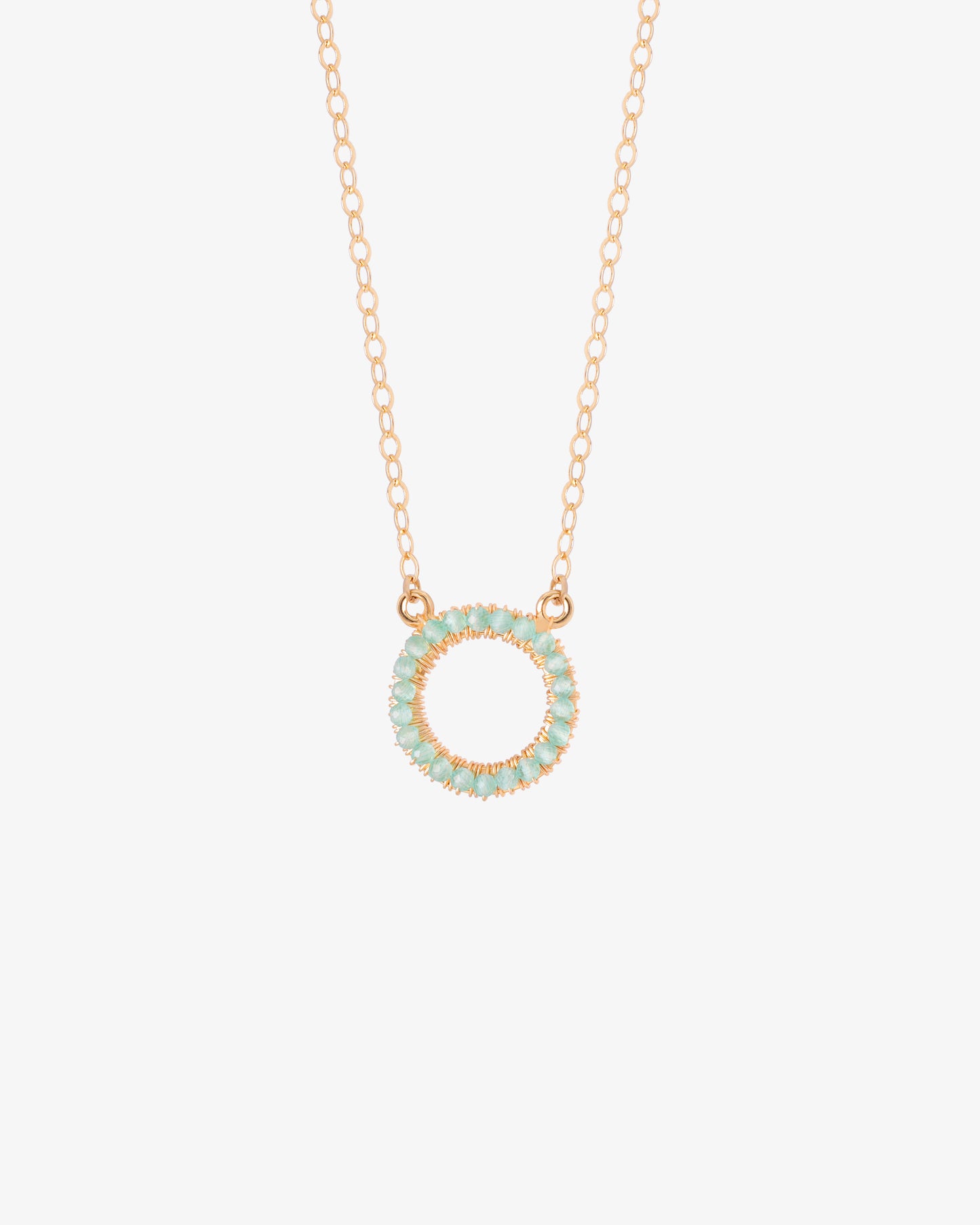 COLLAR SOLE GRANDE- AQUA